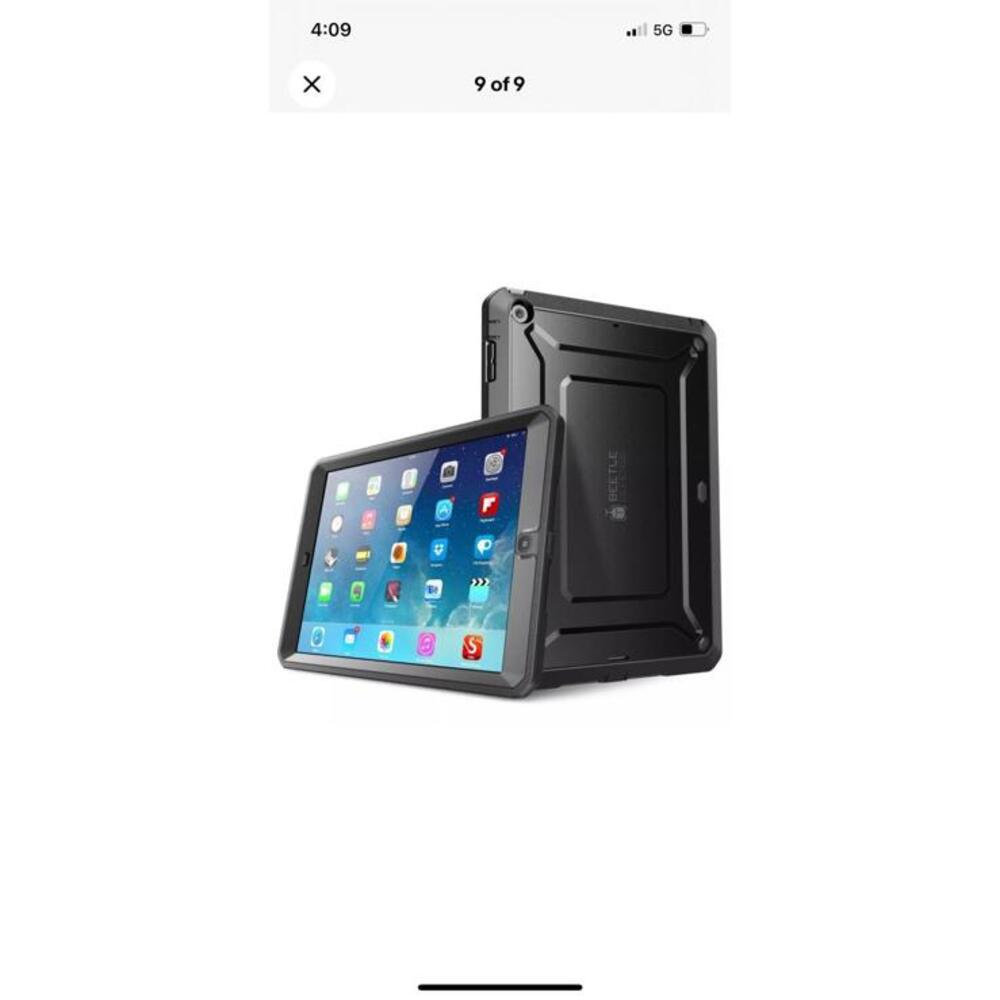 iPad Beetle Defense Protective Case Screen Protector (iPad 5th & 6th Generation)